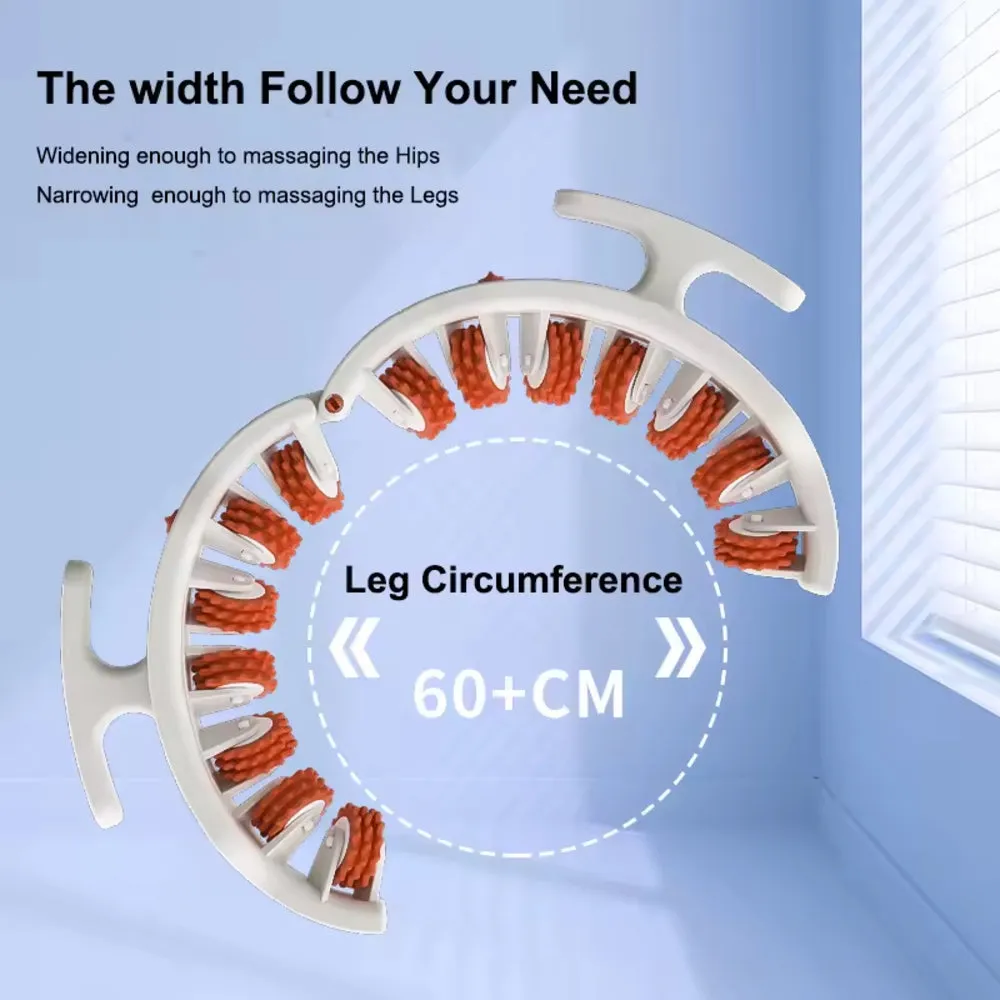 Premium Cellulite Massager, Manual Muscle Roller for Leg, Neck, Arm, Foot, Pelvic Floor Muscle Trainer, Non-Slip Handle, Ergonomic, High-Density PP, Portable and Comfortable