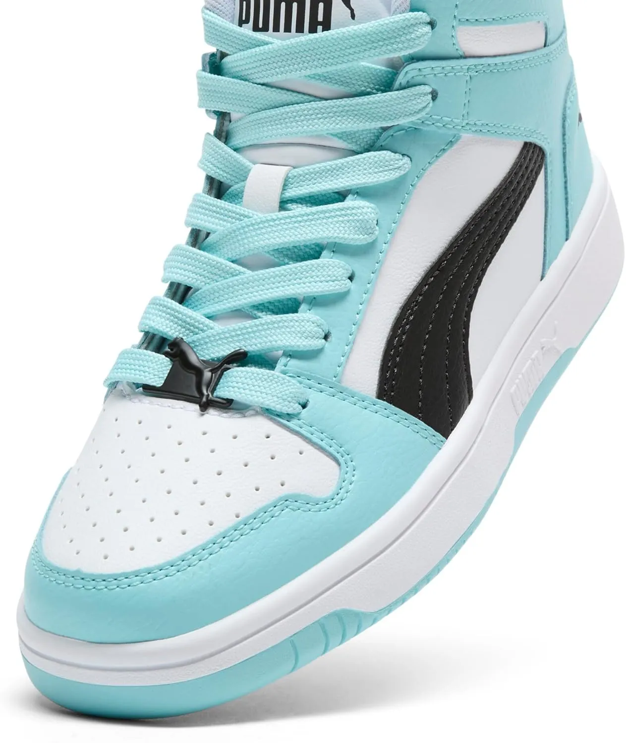PUMA Unisex-Child Rebound Layup Mid Sneaker