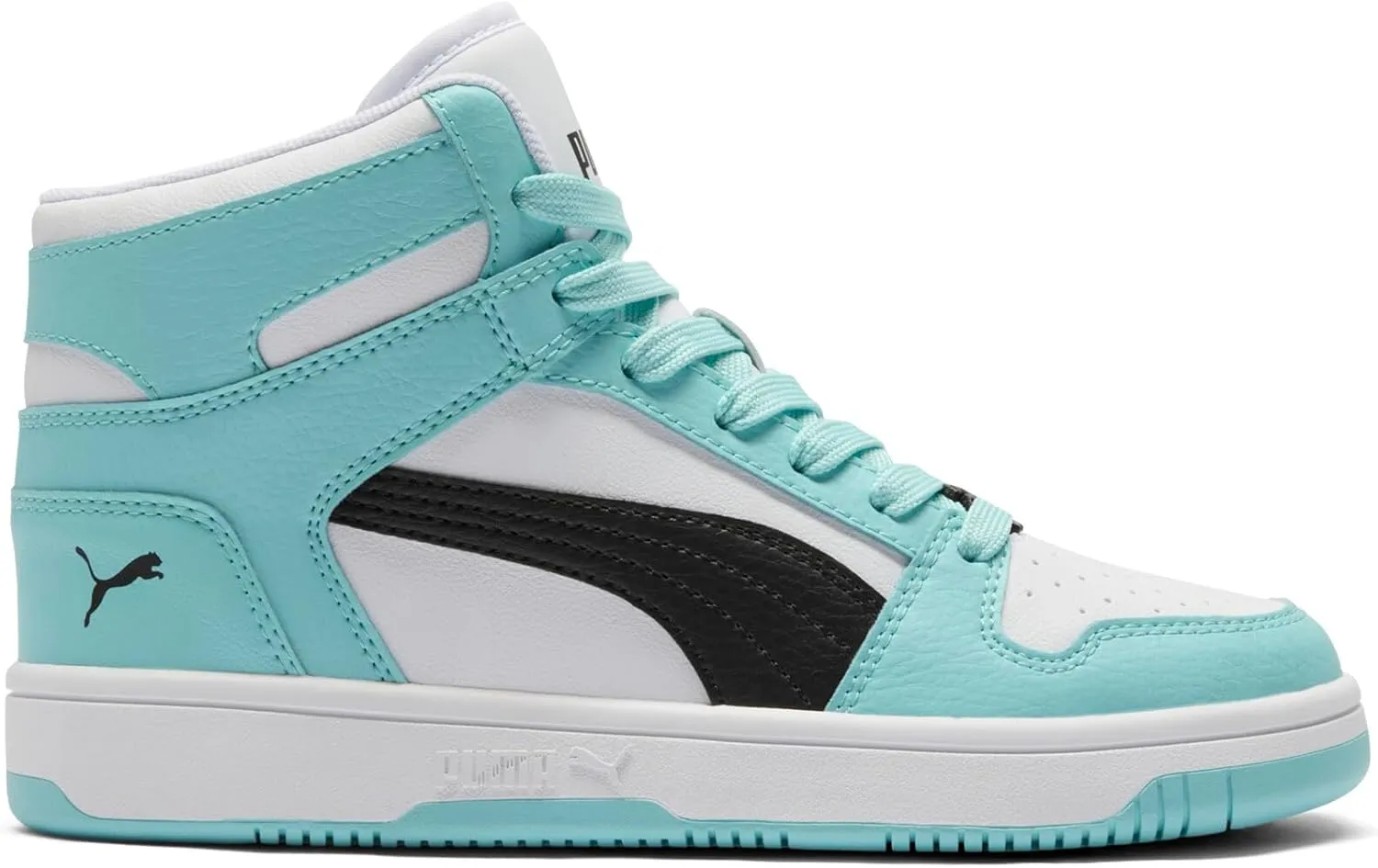 PUMA Unisex-Child Rebound Layup Mid Sneaker