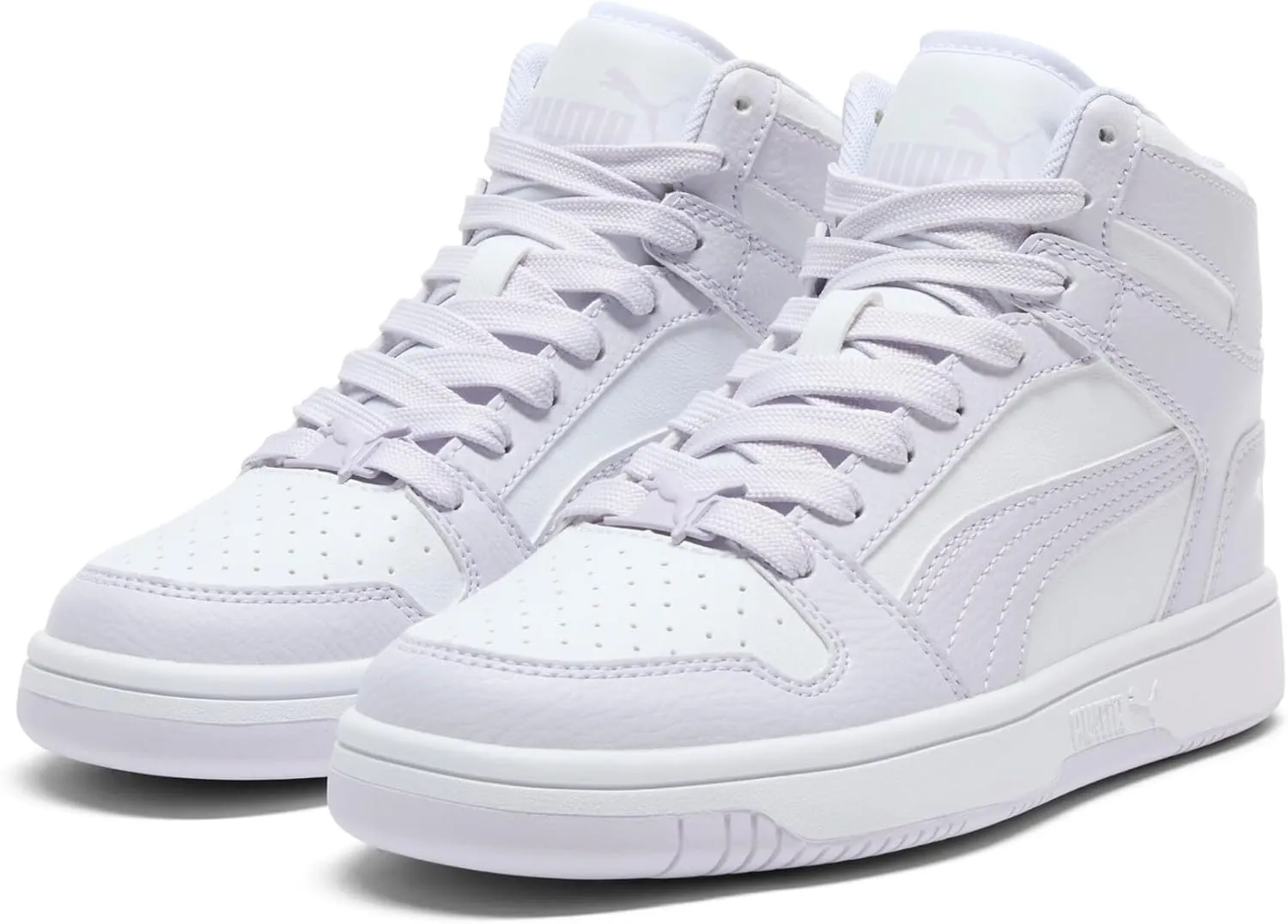PUMA Unisex-Child Rebound Layup Mid Sneaker