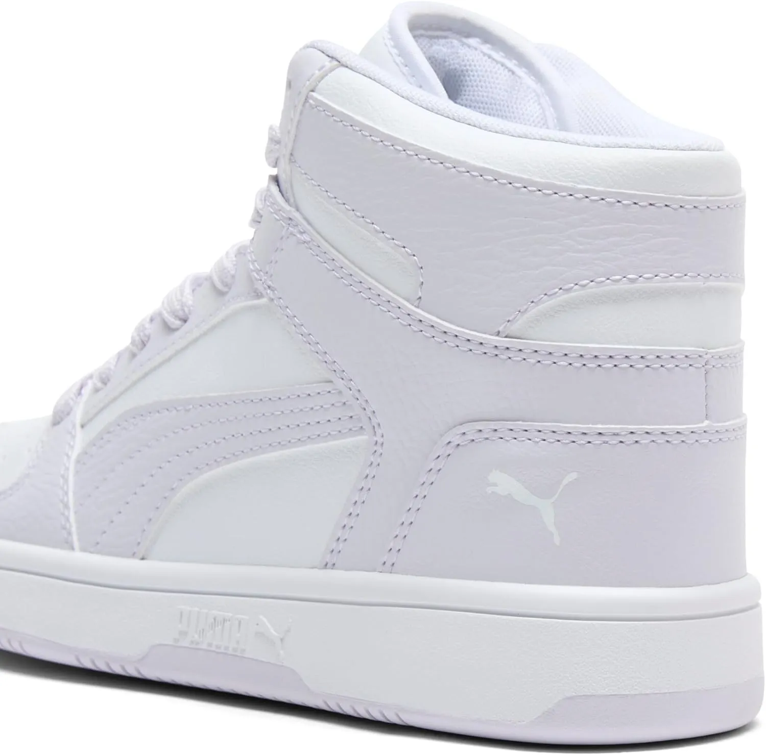 PUMA Unisex-Child Rebound Layup Mid Sneaker