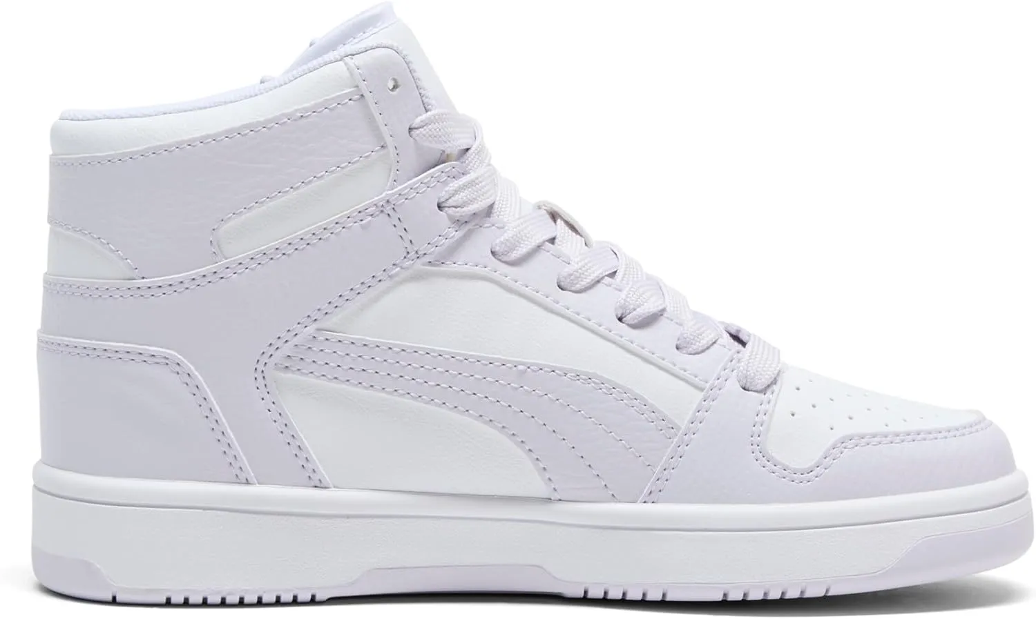 PUMA Unisex-Child Rebound Layup Mid Sneaker