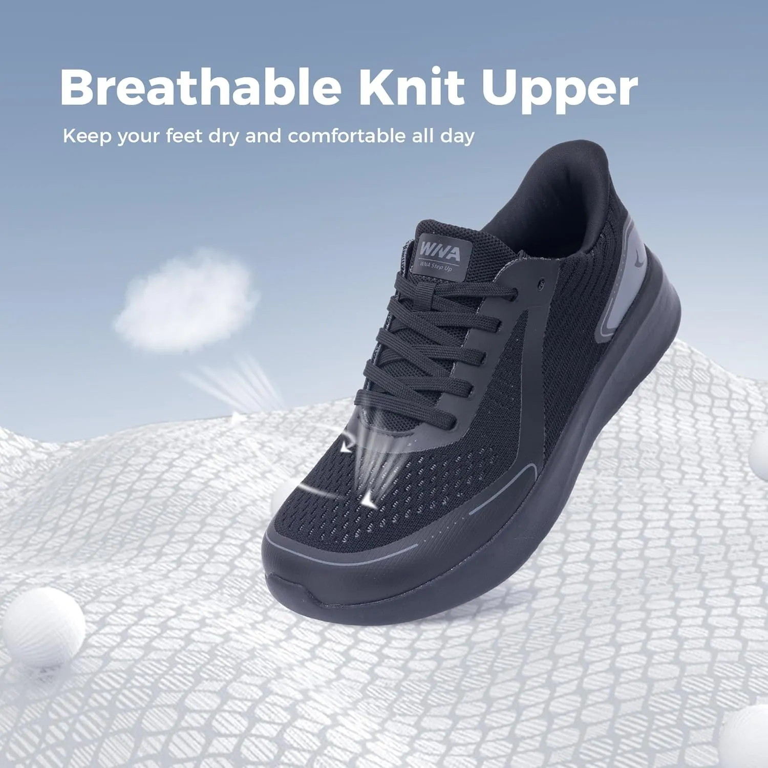 QAUPPE Wide Toe Box Walking Shoes for Men | Zero Drop Minimalist Design | Arch Support for Plantar Fasciitis | Slip-On Tennis Shoes US 8-12