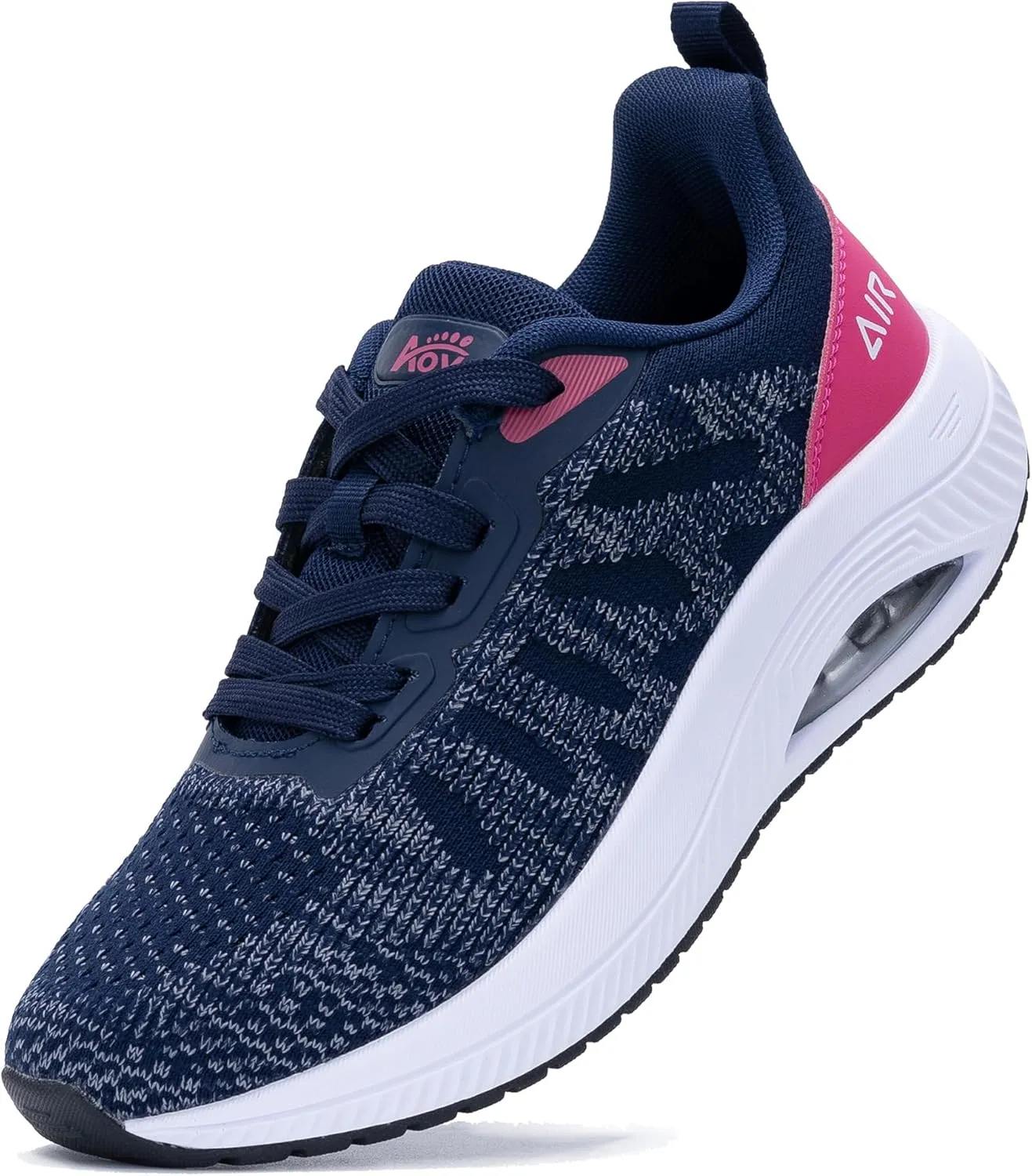QAUPPE Womens Walking Shoes with Arch Support Athletic Orthotic Sneakers for Women Foot Pain Relief