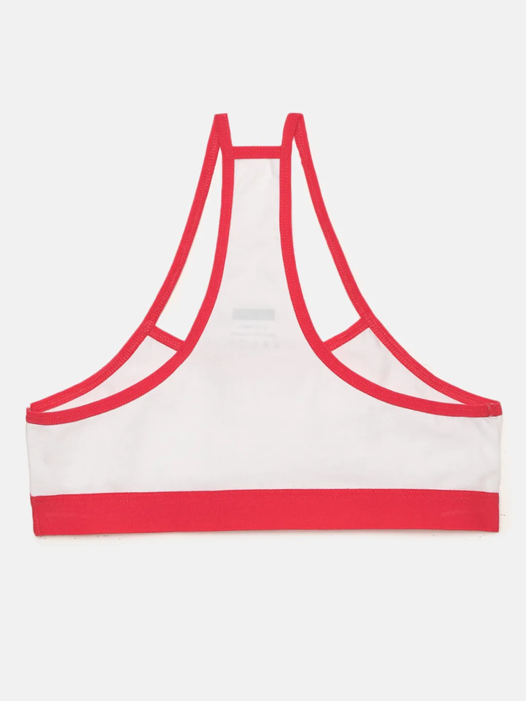 RACER BACK TRAINER BRA, PINK\WHITE