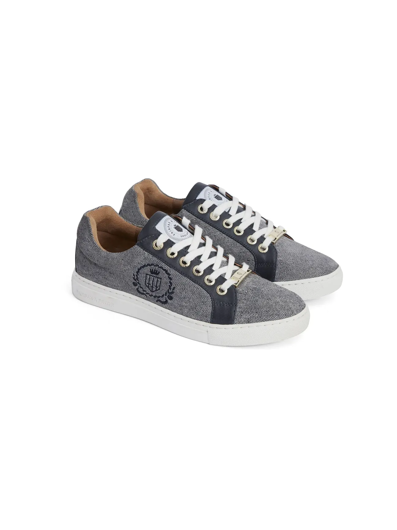 Richmond Denim Suede Trainers