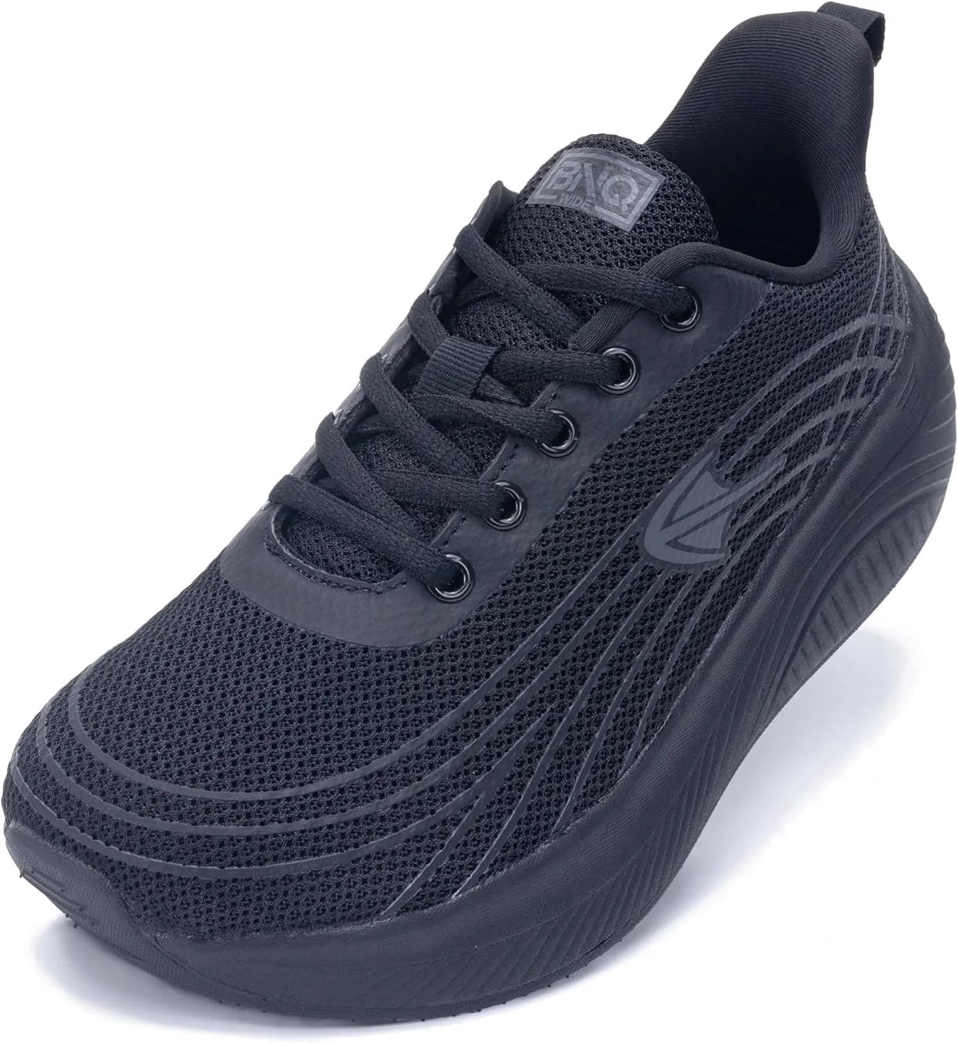 RomenSi Wide Toe Box Shoes Women Arch Support Walking Shoes Comfortable Wide Width Tennis Sneakers for Plantar Fasciitis Relief US 6-11