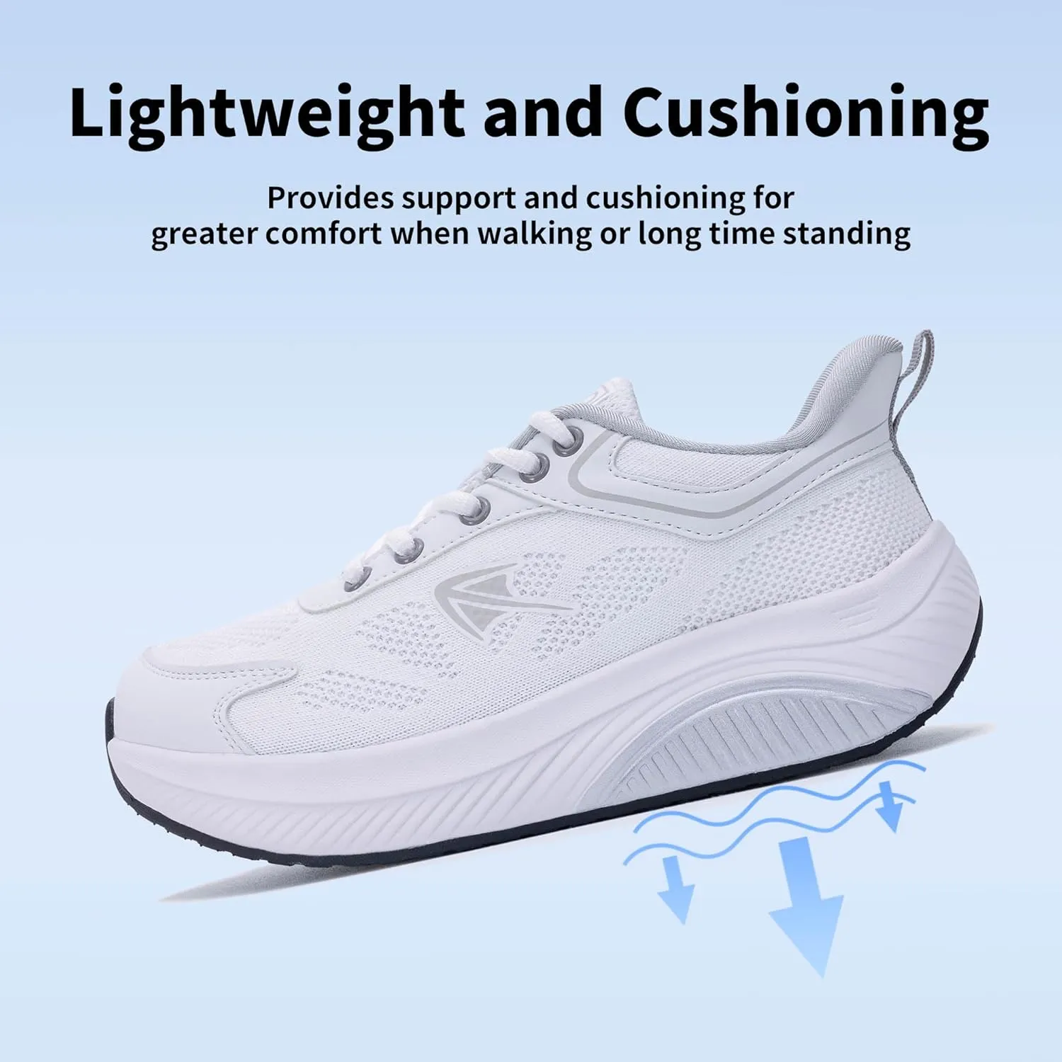 RomenSi Wide Toe Box Shoes Women Arch Support Walking Shoes Tennis Fashion Sneakers Orthotic Shoe for Plantar Fasciitis US 6-11