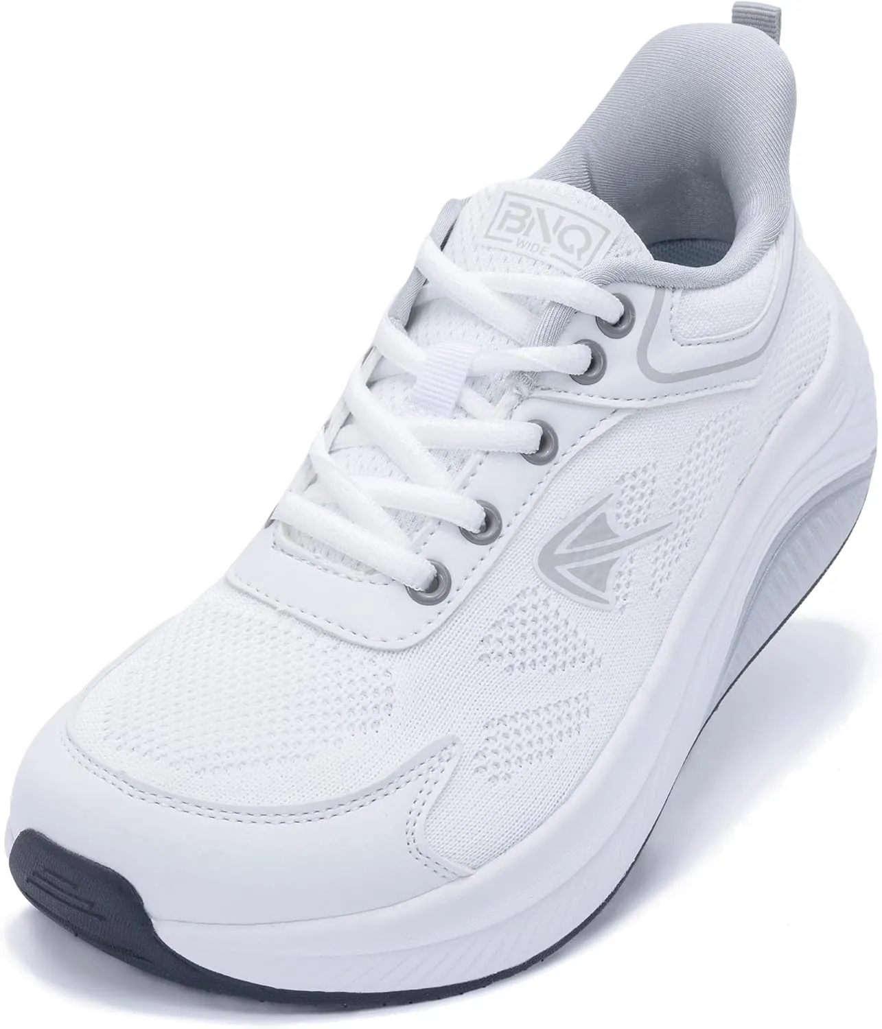 RomenSi Wide Toe Box Shoes Women Arch Support Walking Shoes Tennis Fashion Sneakers Orthotic Shoe for Plantar Fasciitis US 6-11