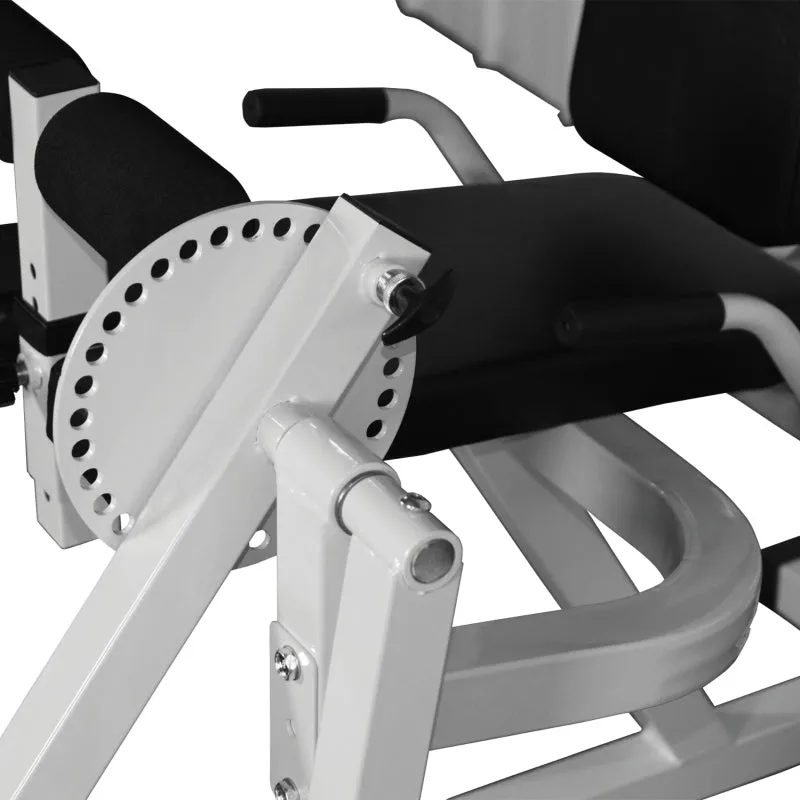 Rootz Leg Extension Leg Trainer - Fitness Device - Home Gym Equipment - Robust Steel - Adjustable Features - Comfortable Padding - 113cm x 95cm x 99cm