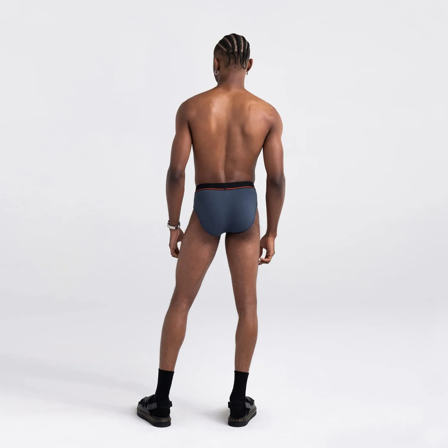 SAXX Underwear Co. Men's Underwear with Pouch Non-Stop Stretch Cotton Brief Fly