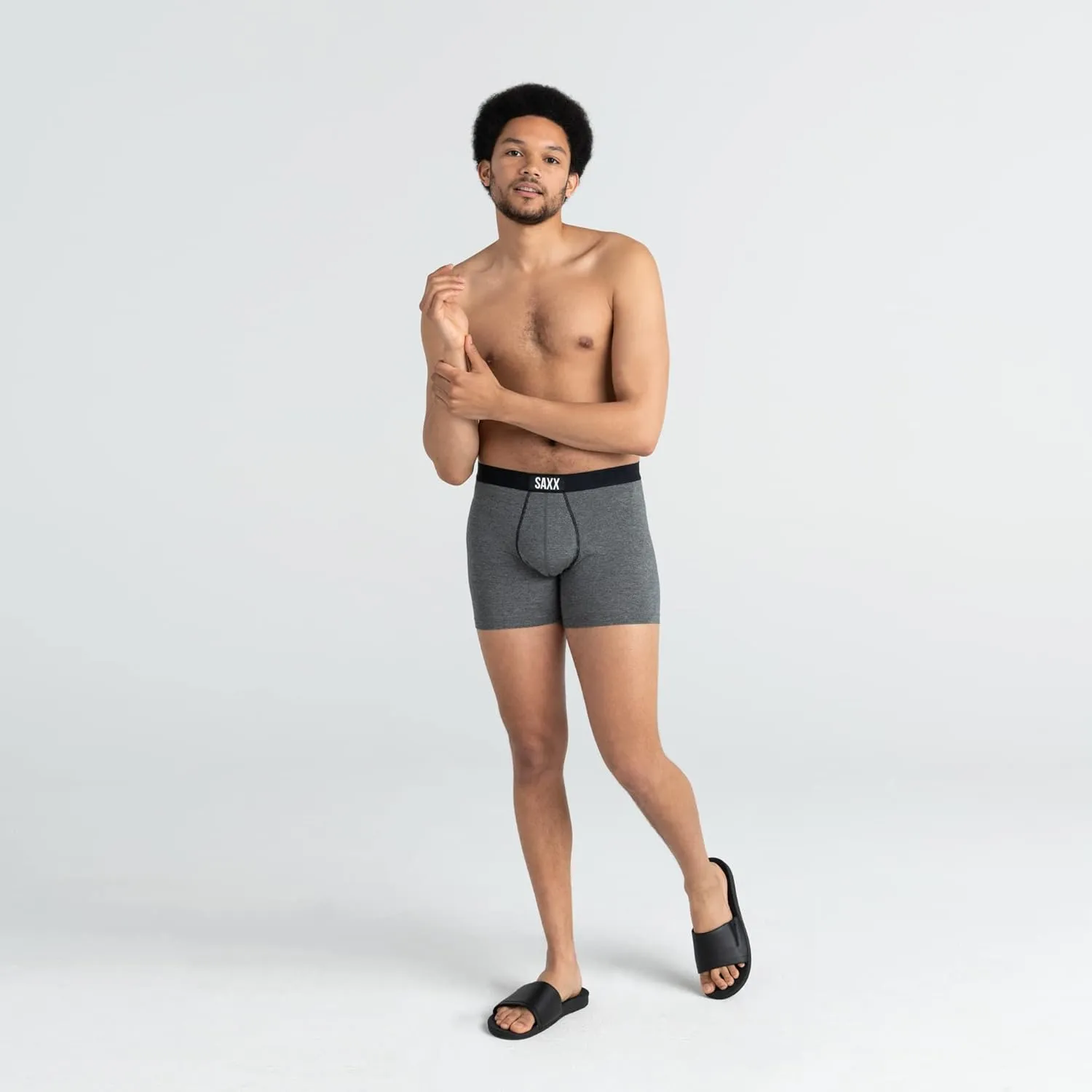 SAXX Underwear Co. Men's Underwear with Pouch Support Ultra Boxer Brief Fly, 5 or 7 Pack