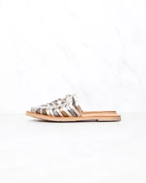Sbicca - Baines Huarache Women's Flat Sandal in Silver/Multi