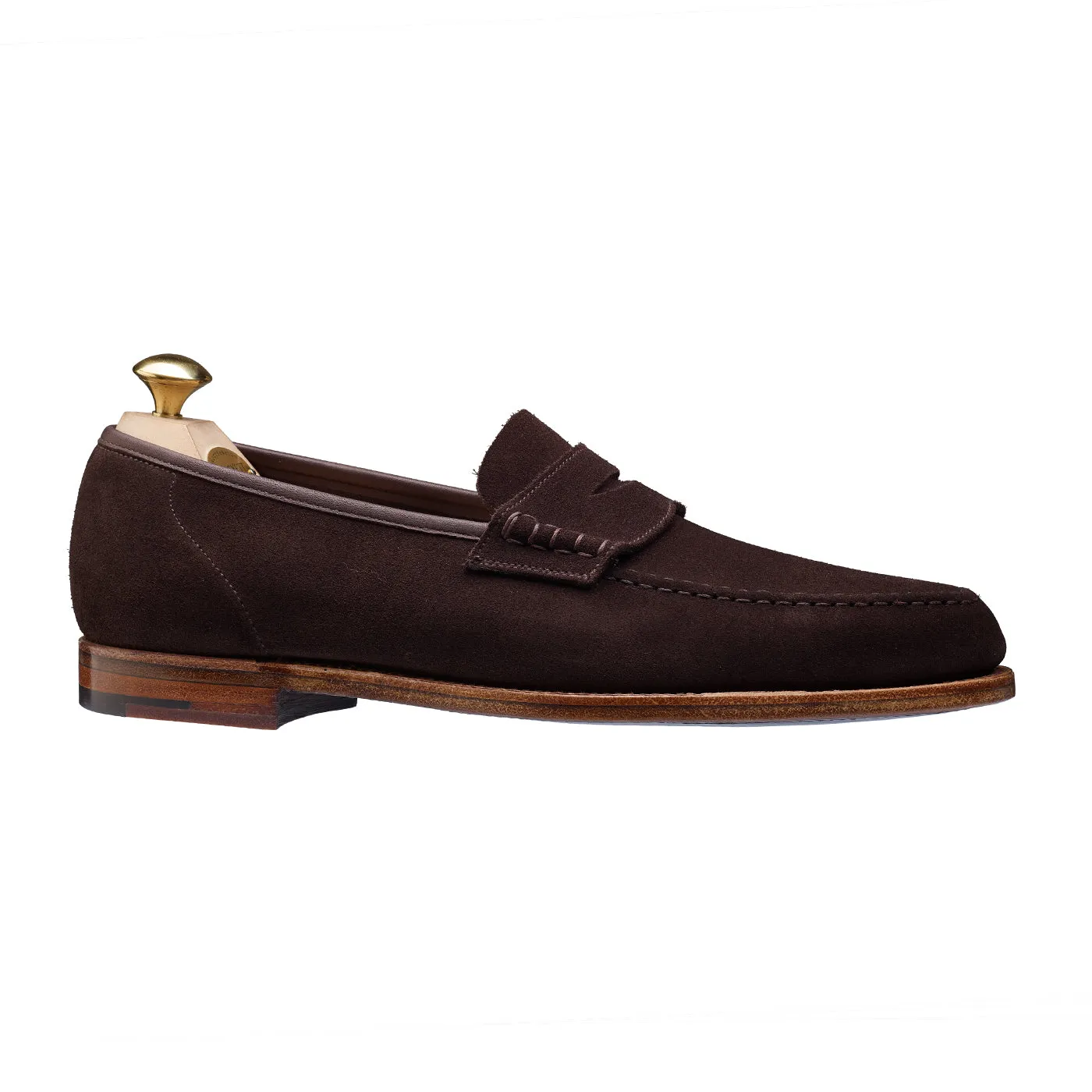 Seaton Dark Oak Suede 'Superflex' Crockett & Jones
