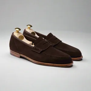 Seaton Dark Oak Suede 'Superflex' Crockett & Jones