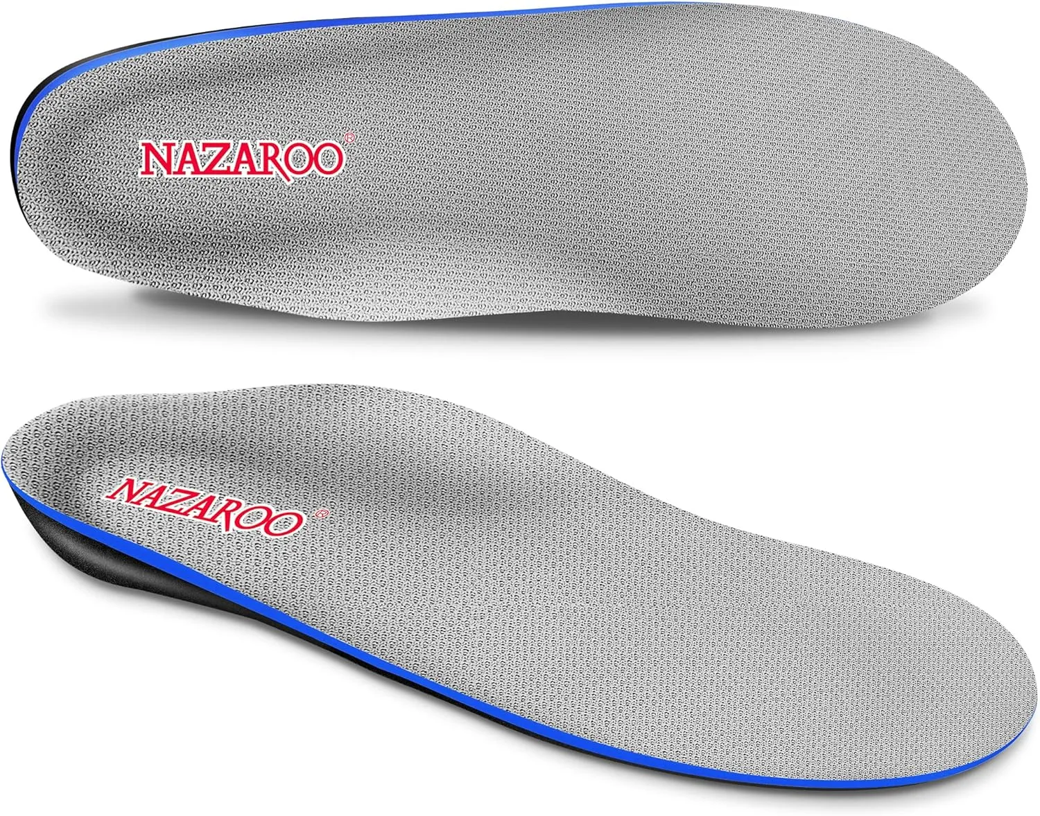 Shoe Insoles Arch Support Inserts Orthotic Insoles for Plantar Fasciitis, Flat Feet, High Arch, Pronation, Heel Spurs & Foot Pain
