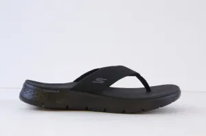 SKECHERS - 141404 GO WALK FLEX SLENDOR TOE-POST MULE - BLACK