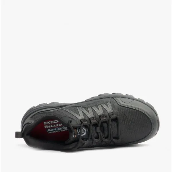 Skechers Work 200000EC/BLK FANNTER Mens Slip Resistant Trainers Black