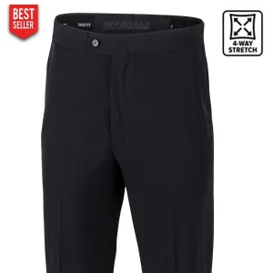 Smitty 4-Way Stretch Flat Front Referee Pants