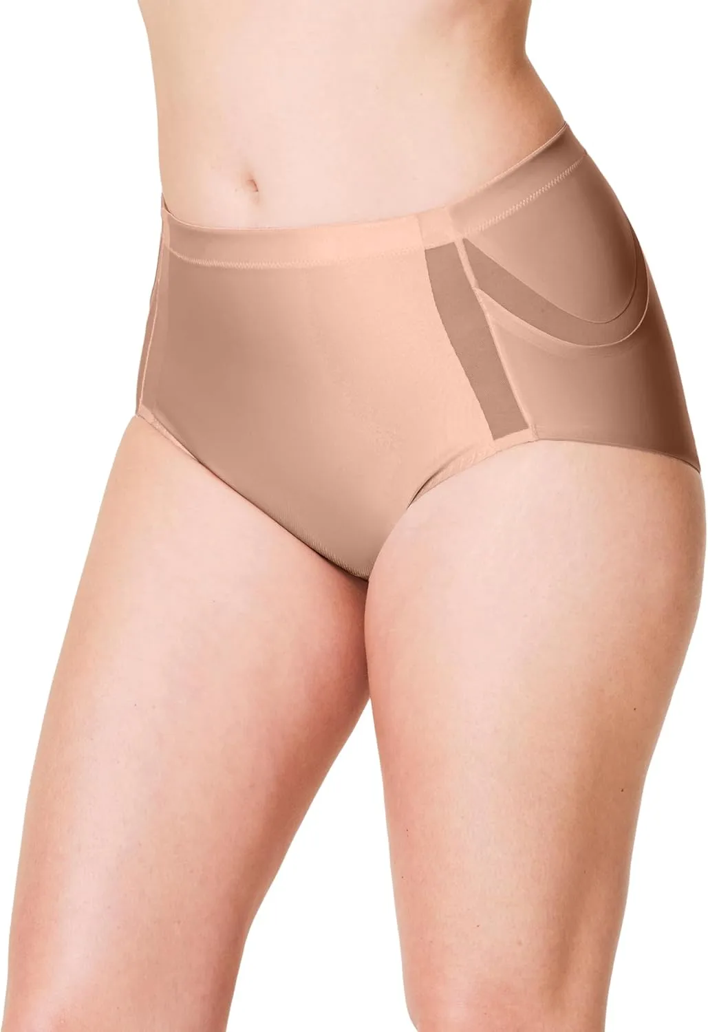 SPANXshape Booty-Lifting Brief - Butt Lifting Underwear - Medium Compression - With Tummy Shaping - Cafe Au Lait - L