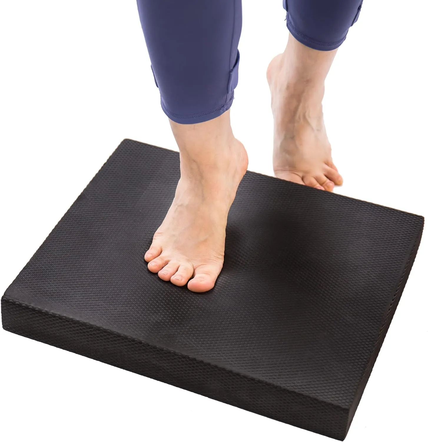 Stability Trainer Pad - 19.7''X 15.8" X 2.4" Foam Balance Exercise Pad Cushion for Therapy, Yoga, Dancing Balance Training, Pilates,and Fitness