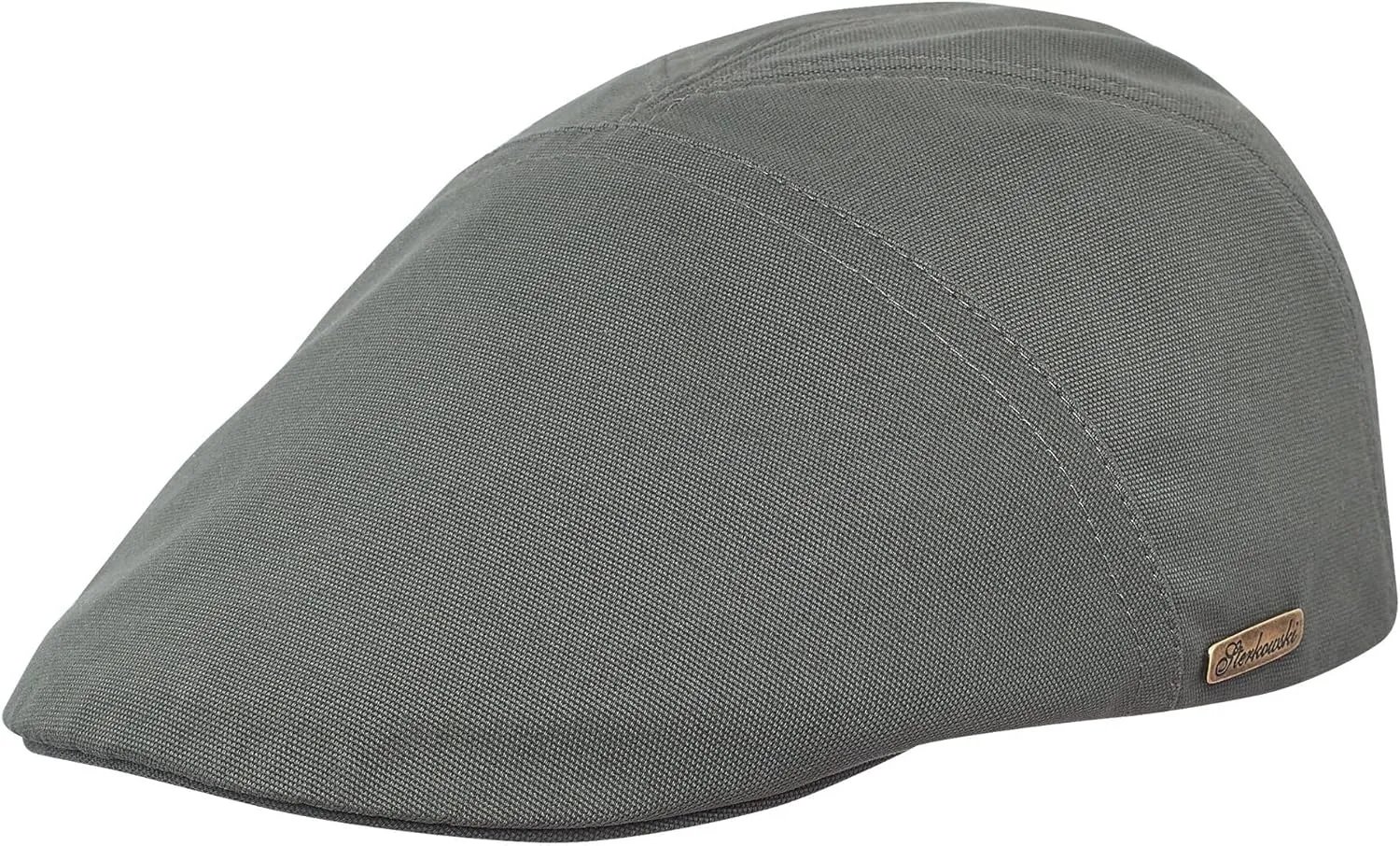 Sterkowski Ivy Five Cap | 100% Softened Cotton Flat Cap for Men | Breathable Airy 5 Panels Cap Without Lining