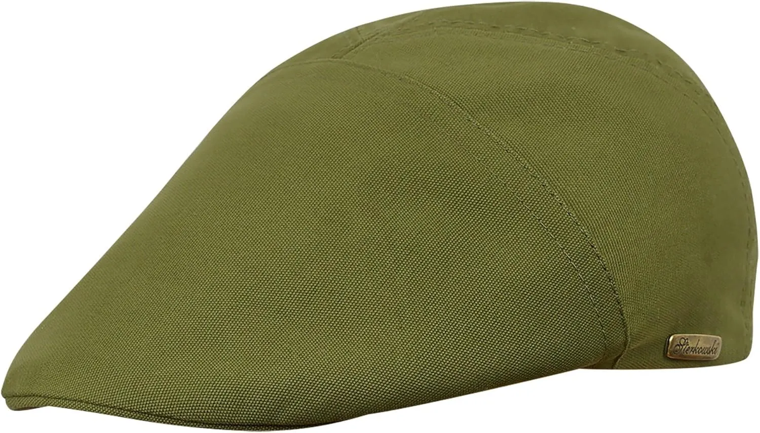 Sterkowski Ivy Five Cap | 100% Softened Cotton Flat Cap for Men | Breathable Airy 5 Panels Cap Without Lining