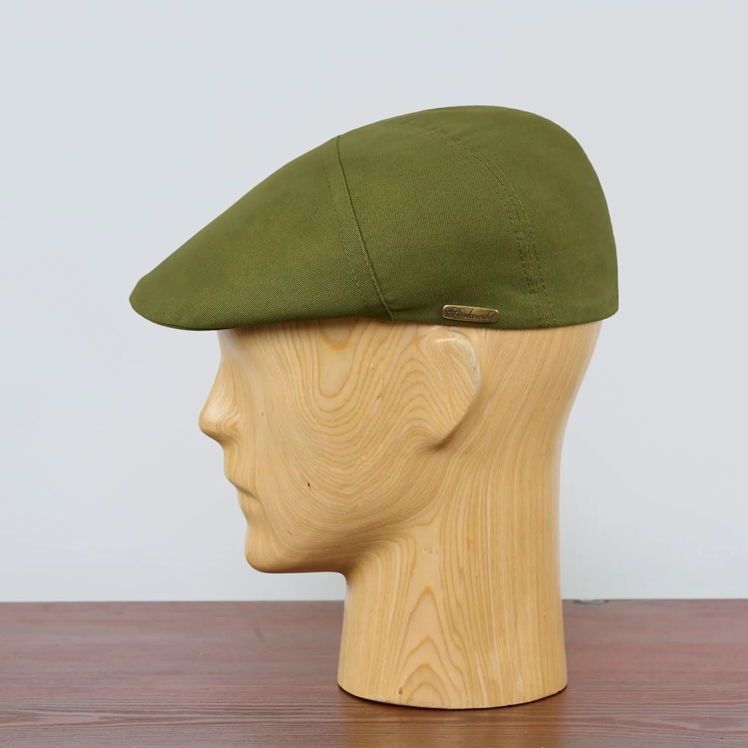 Sterkowski Ivy Five Cap | 100% Softened Cotton Flat Cap for Men | Breathable Airy 5 Panels Cap Without Lining