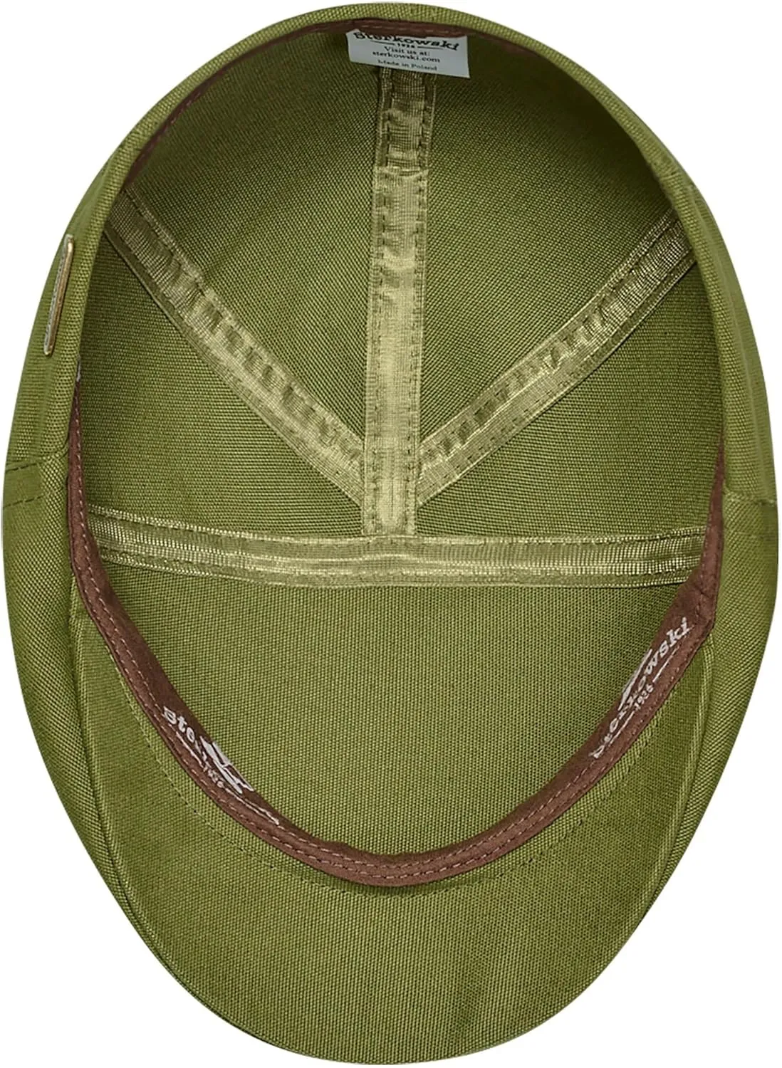Sterkowski Ivy Five Cap | 100% Softened Cotton Flat Cap for Men | Breathable Airy 5 Panels Cap Without Lining