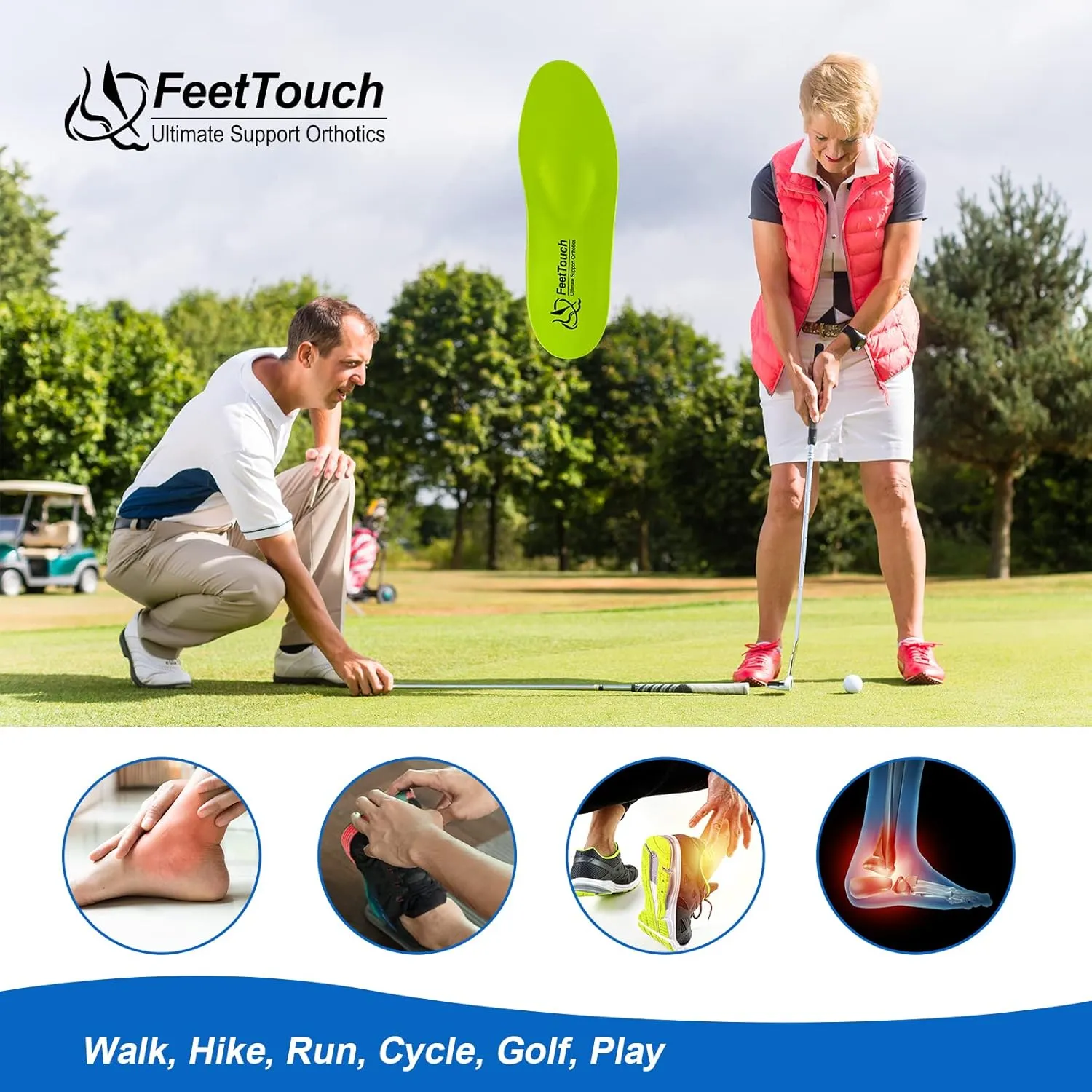 Strong Arch Support Orthotics for Metatarsalgia Morton's Neuroma,Ball of Foot Pain Relief Inserts Carbon Fiber PU Insoles Plantar Fasciitis Metatarsal Pad Support with Poron Heel Cushion