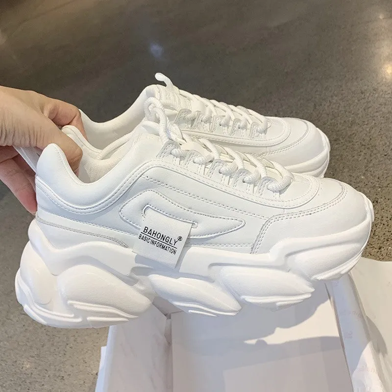 Student Thick-soled Breathable Sneakers