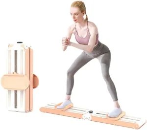 Thickened & Stable Ski Machine Slimming Leg Artifact, Extended 300 lbs Load Capacity, Pelvic Floor Trainer, Kegel Trainer, Foldable Leg Ski Machine