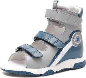Toddlers Orthopedic Sandals with Arch and Ankle Support,High-top Corrective Shoes for Kids