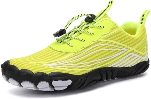 Tongzone Mens Womens Barefoot Trail Running Shoes Wide Toe Box Zero Drop Cross-Trainer Walking