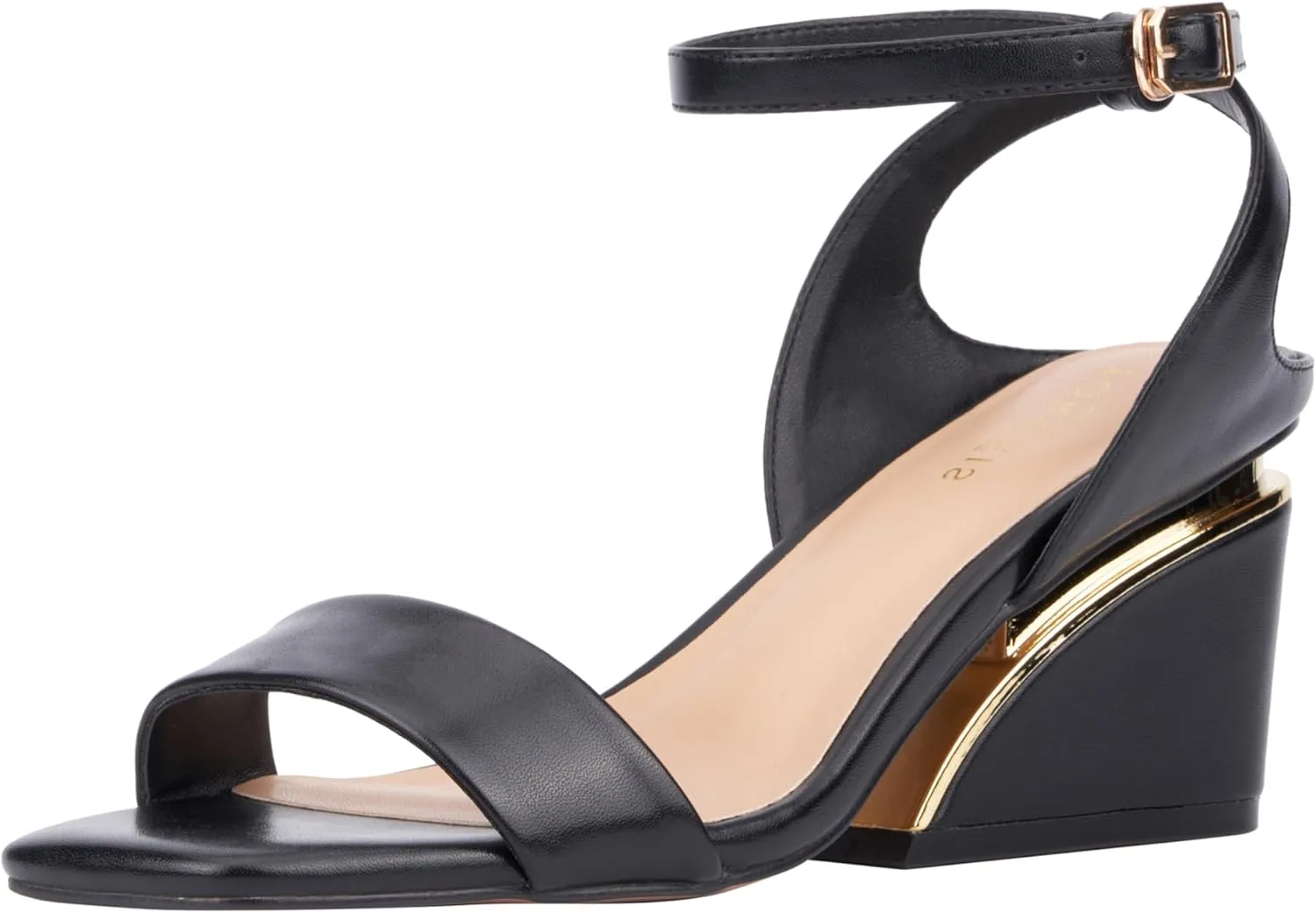 Torgeis Women's Candida Slip-On Slide Heeled Mule Sandals Heels, Square Toe, Rubber Outsole; Size 8.5