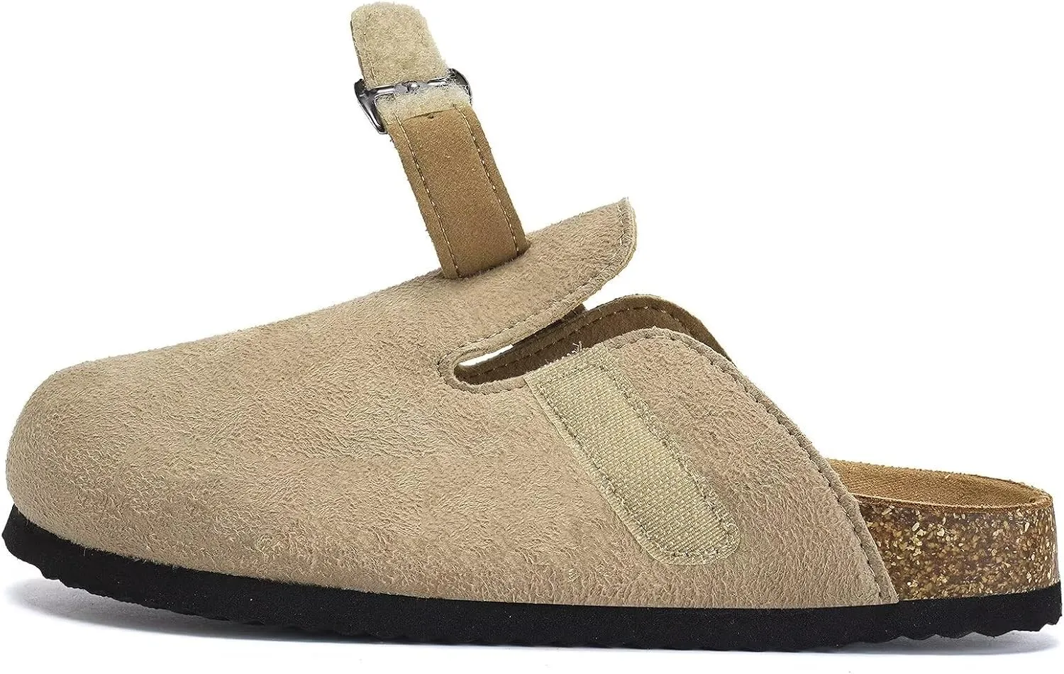 Torotto Kids Clogs Cork Footbed Slippers Arch Support Potato Shoes with Adjustable Buckle for Boys Girls
