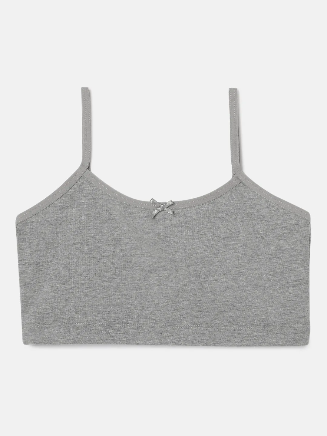 TRAINER BRA  -  Maroon & GREY MELANGE