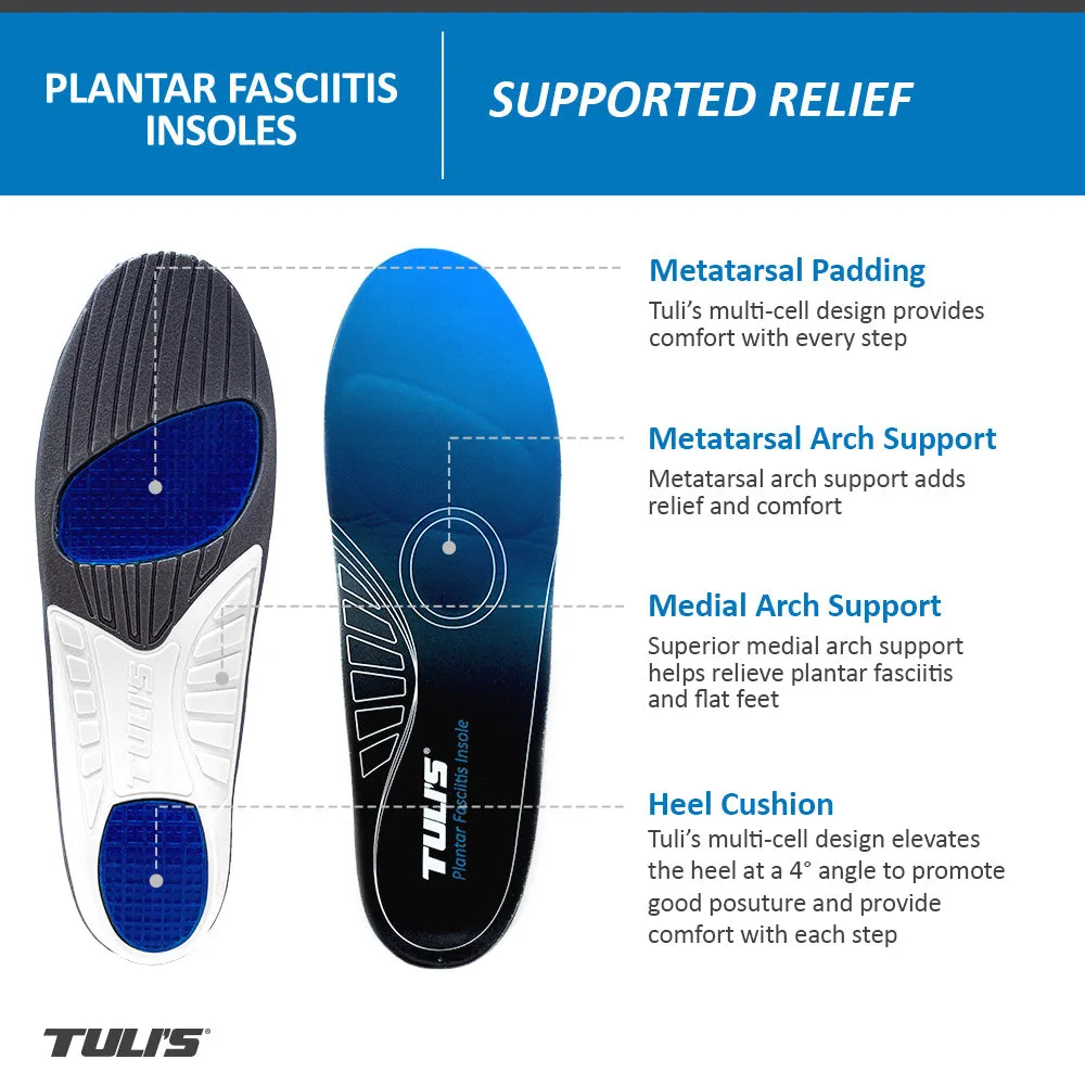 Tuli's Plantar Fasciitis Insoles