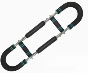 Twister Arm Trainer, Adjustable Spring Resistance Home Fitness Equipment, Forearm Triceps Chest Strengthener, Portable Durable Exercise Bar for Home Workout