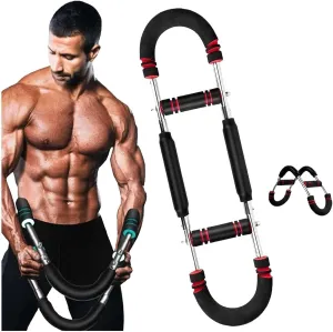 Twister Arm Trainer Workout Equipment: Adjustable Forearm Strengthener 66 Lb-88lb-110lb Forearm Triceps Chest Enhanced Portable Gym Home Fitness Equipment