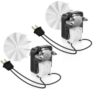 Universal Bathroom Vent Exhaust Fan Motor SM550 Replacement for Nutone Broan 50 CFM 120V Replace C01575 65100 EM550 EM750, 2 Pack