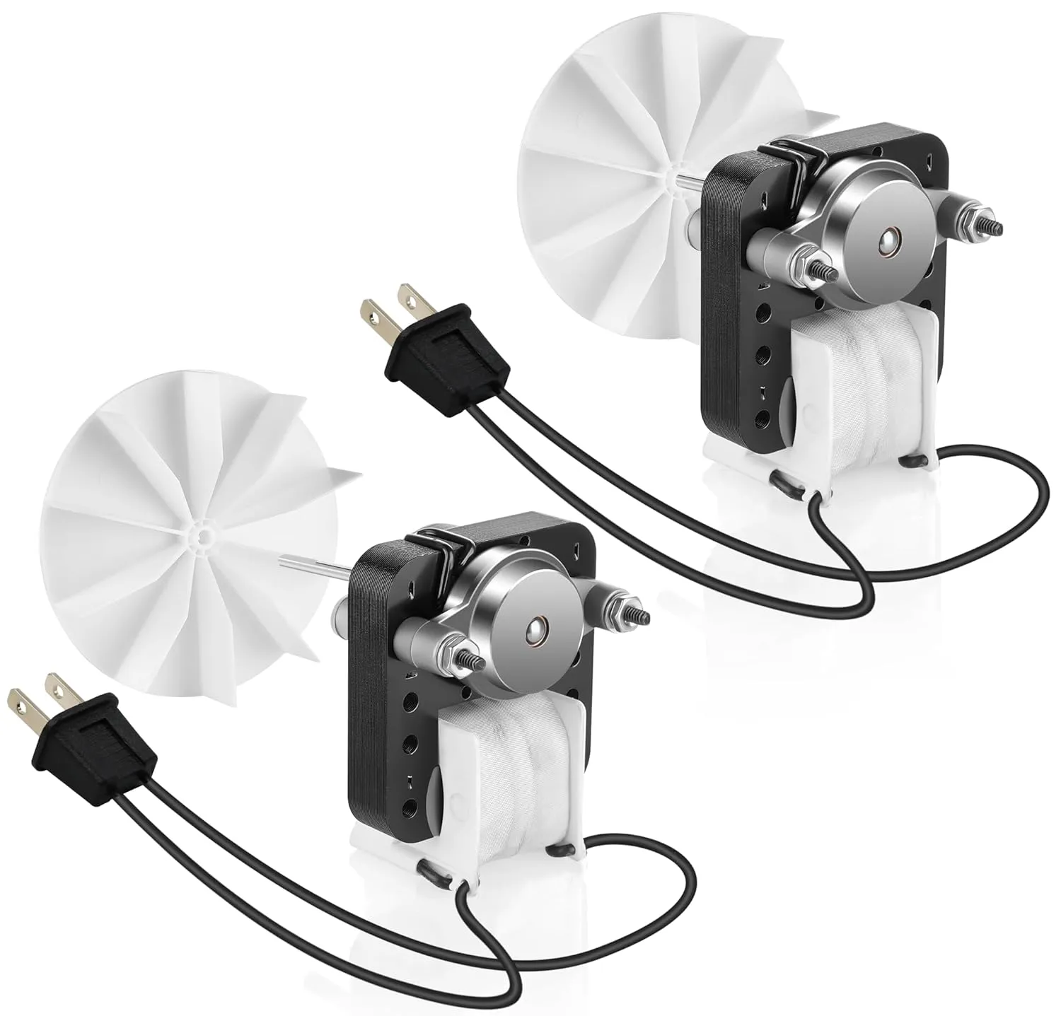 Universal Bathroom Vent Exhaust Fan Motor SM550 Replacement for Nutone Broan 50 CFM 120V Replace C01575 65100 EM550 EM750, 2 Pack