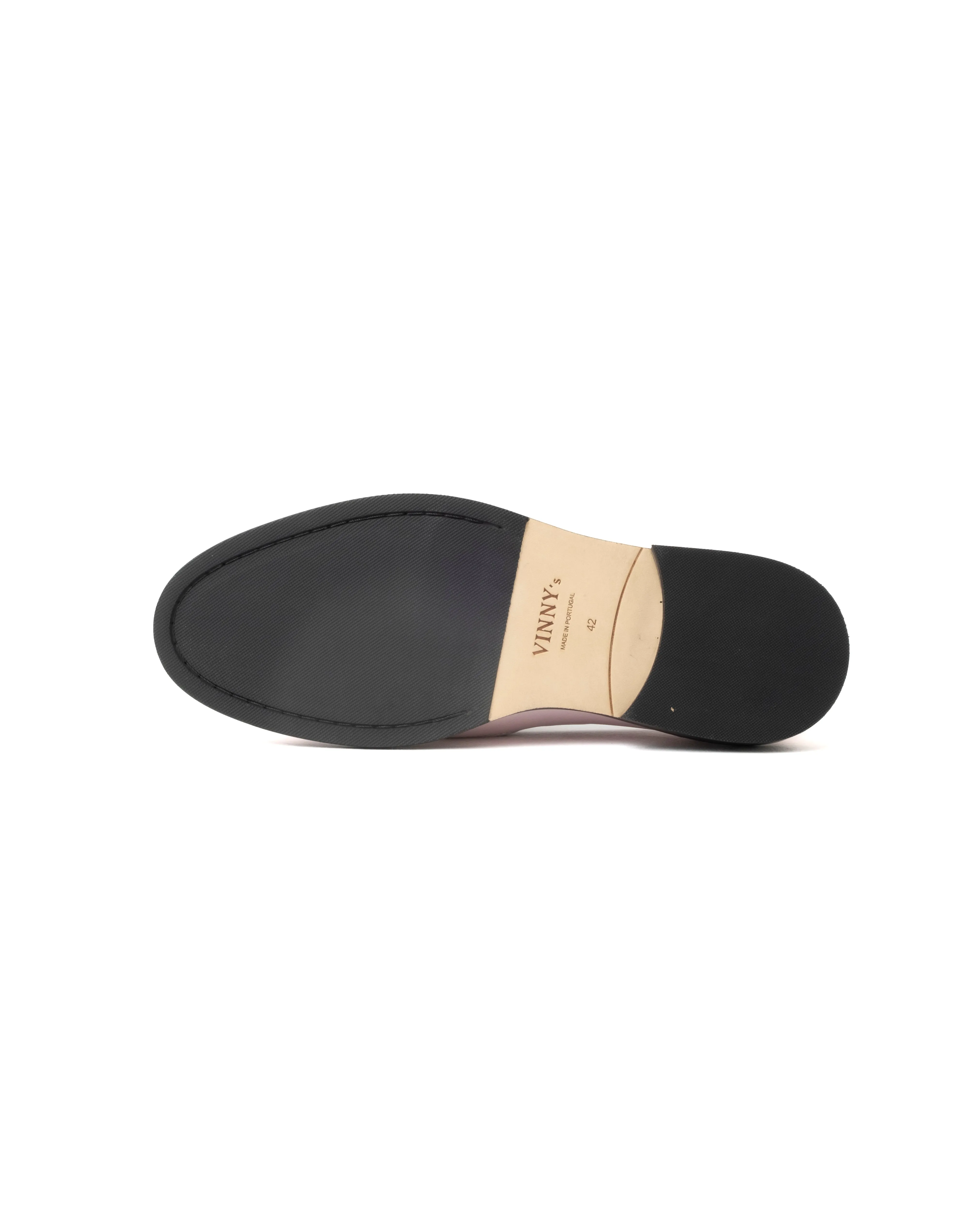 Vinny's Townee Tri-Tone Penny Loafer Leather Pink