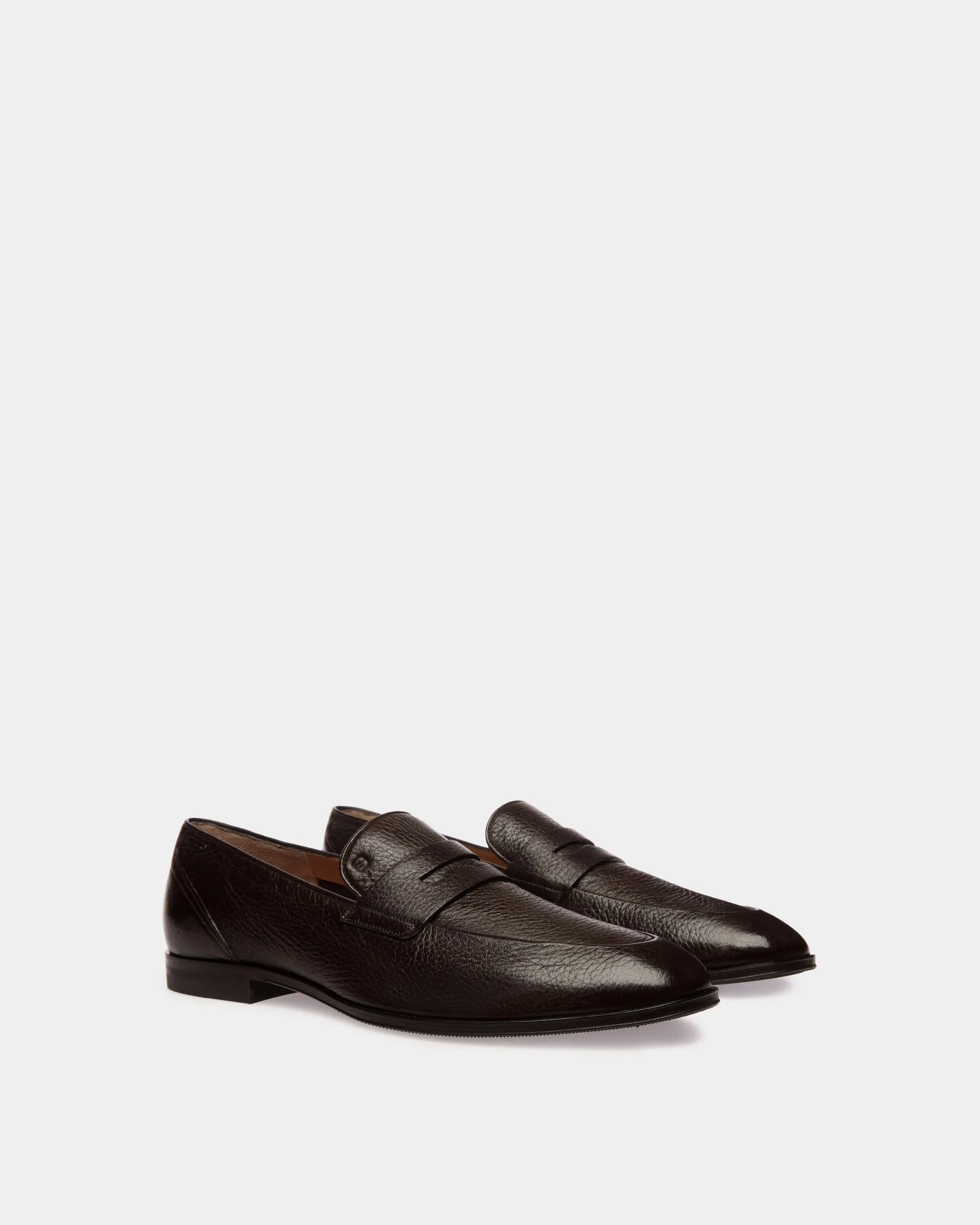 Westminster Loafer In Brown Deer Leather