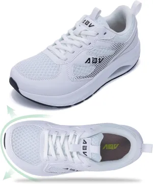 Wide Toe Box Shoes Women Arch Support Walking Shoes Plantar Fasciitis Orthotic Tennis Sneakers
