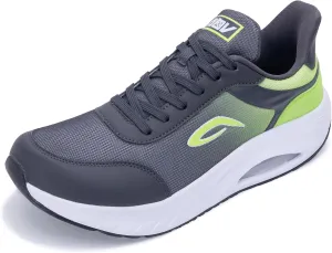 Wide Toe Box Sneakers for Men | Arch Support Walking Shoes for Plantar Fasciitis | Orthotic Running Tennis Shoes US 8-13