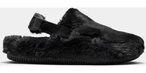 WMNS Nike Calm Furry SE Mule Black FZ3119-001 Slide Sandal Slippers