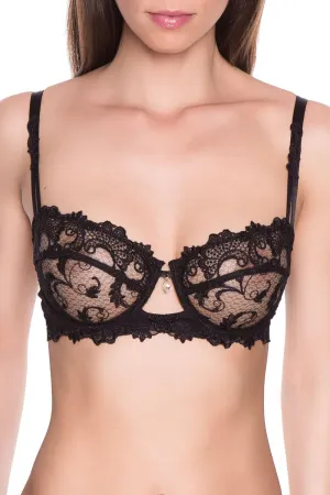 Women's ACC3088 Dressing Floral Demi Cup Bra