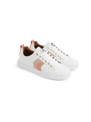 Womens Alexandra Leather Trainer