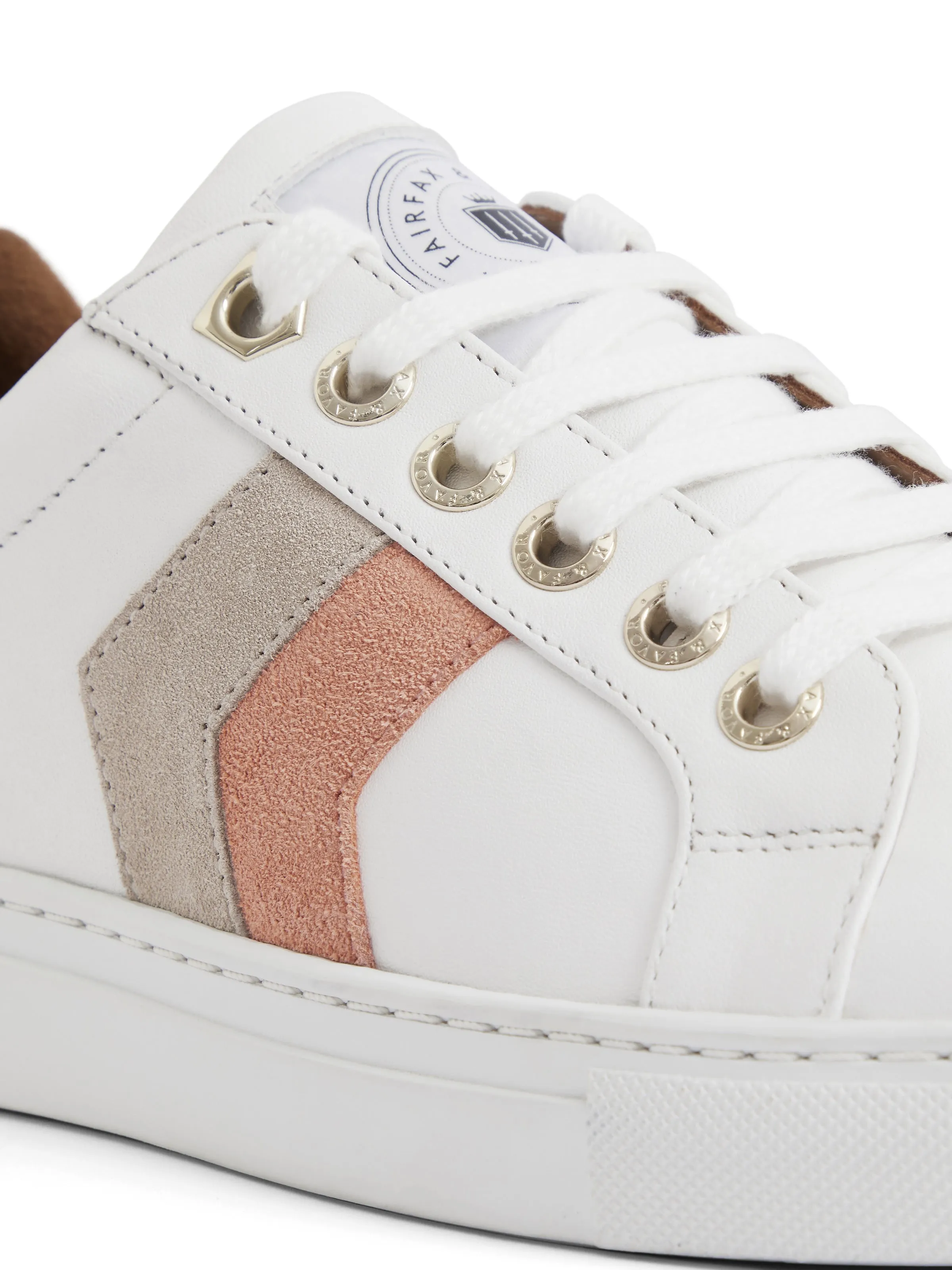 Womens Alexandra Leather Trainer